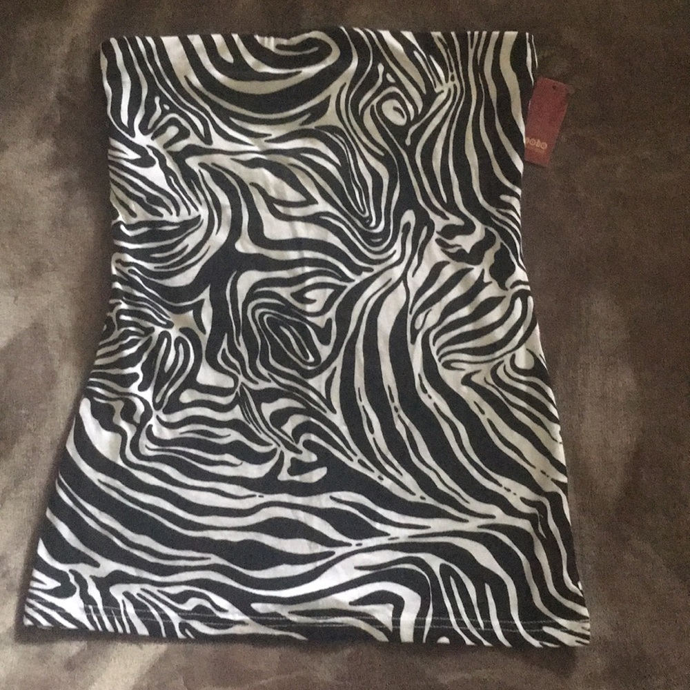 Zebra Pencil Skirt, S 3-5